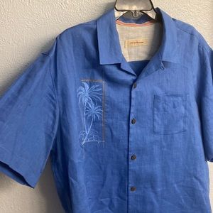 Tommy bahama mens short sleeve dress shirt